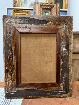 antiguo oleo de Franz Schoorman