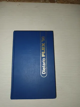 Dietario Flex 1990 Azul