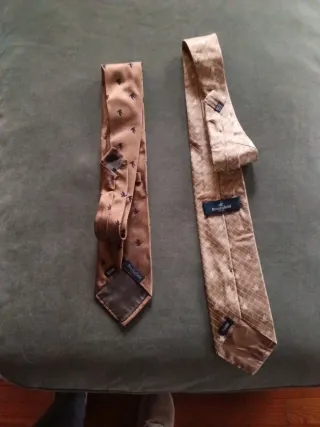 Corbatas Brookfield Beige y Marrón