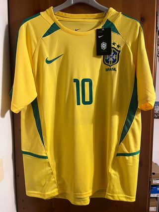 Camiseta Brasil Retro Nike Talla M