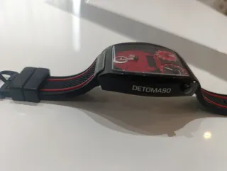 Reloj Detomaso Caballero Digital Negro/Rojo