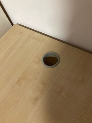 Mesitas de oficina color haya