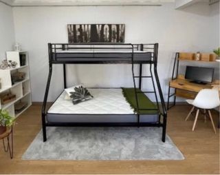 Litera Matrimonial Negra / Tienda de Muebles