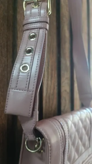 Borsa Love Moschino rosa cipria trapuntata