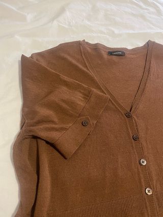 Chaqueta LASCARRE punto marrón