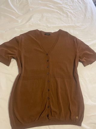 Chaqueta LASCARRE punto marrón