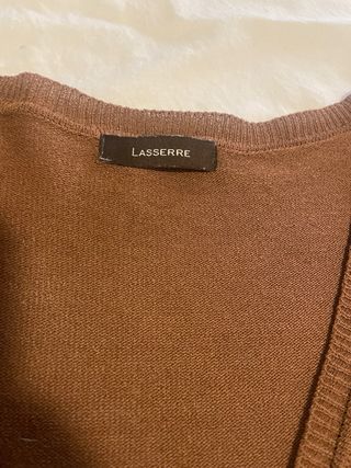 Chaqueta LASCARRE punto marrón