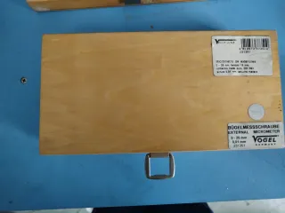 Micrómetro de exteriores 0-25mm