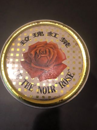 Scatola latta vintage collezione Rose