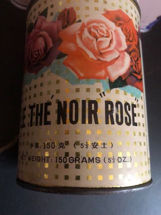 Scatola latta vintage collezione Rose