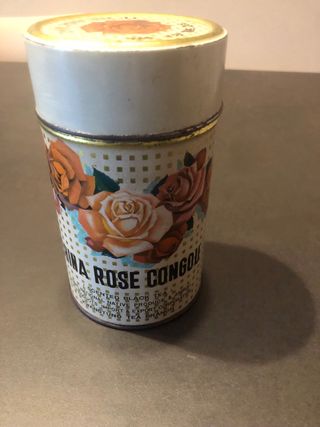 Scatola latta vintage collezione Rose