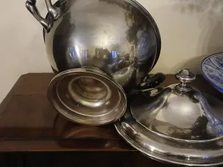 Zuppiera Alpacca Argentata Anni '50