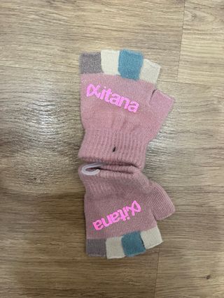 Guantes sin dedos para niños Aitana música