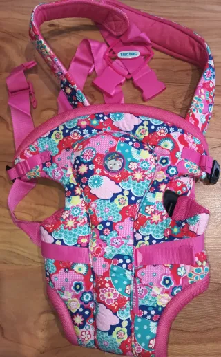 Portabebés Tuc Tuc floral como nuevo