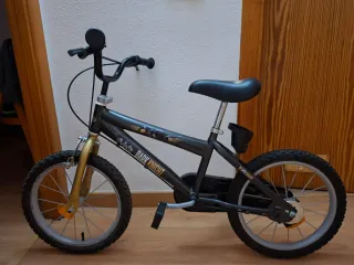 Bicicleta Niños Batman Negra