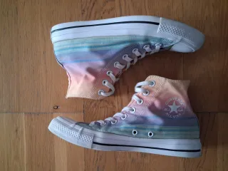 Converse Rainbow High Top Sneakers