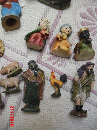 Conjunto 20 Figuras Belén Regalo Casita