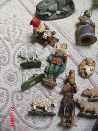 Conjunto 20 Figuras Belén Regalo Casita