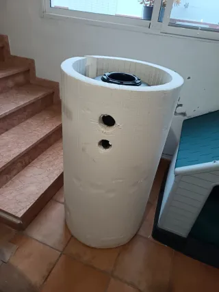 Depósito ACS, acumulador. Depósito de inercia