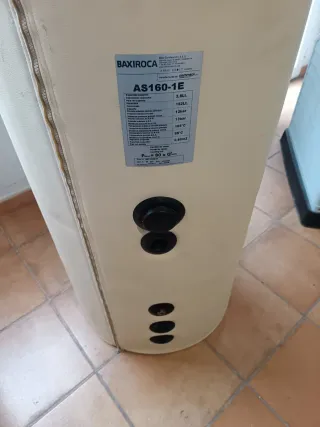 Depósito ACS, acumulador. Depósito de inercia