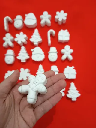 25 Figuras Navidad para pintar.
