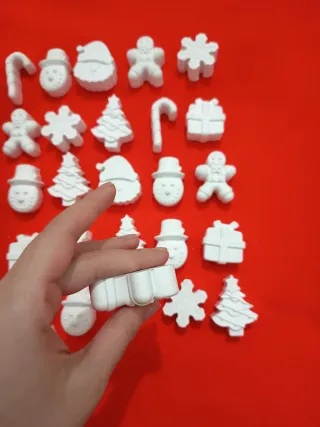 25 Figuras Navidad para pintar.