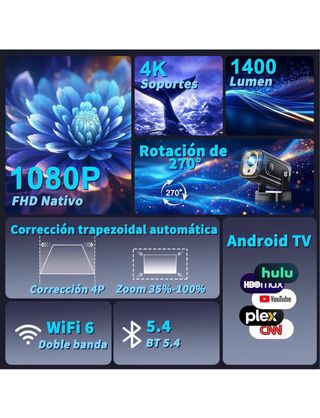 Mini proyector Nonete NT10