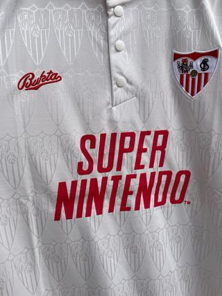 Camiseta Fútbol Sevilla Bukta Super Nintendo