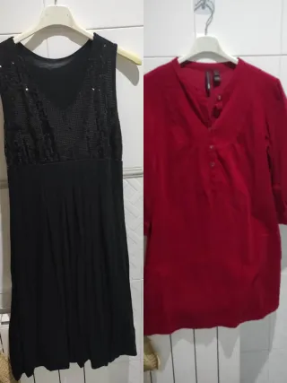 Lote 4 vestidos talla M