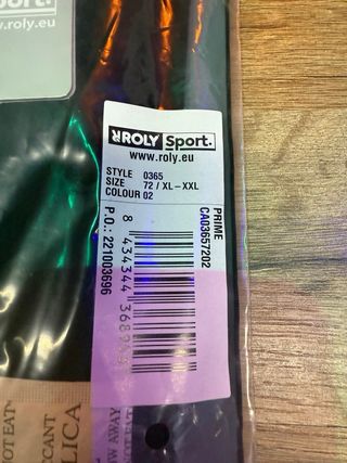 Camiseta Térmica Roly Sport XXL Negra