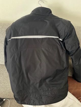 Chaqueta de moto Alpinestars negra