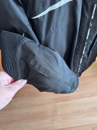 Chaqueta de moto Alpinestars negra