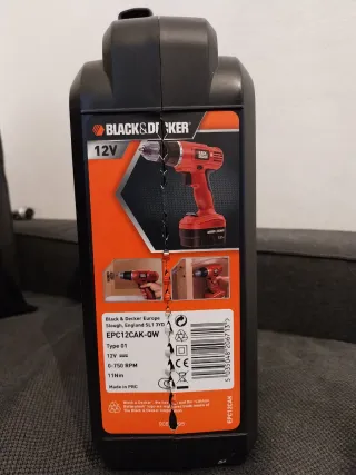 Aparafusadora Black&Decker 12V