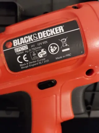 Aparafusadora Black&Decker 12V