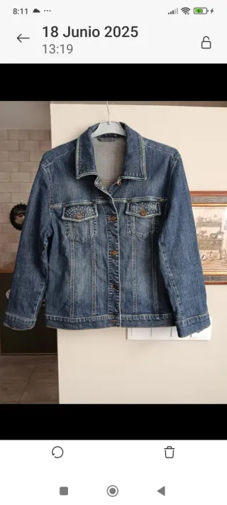 Cazadora vaquera mujer