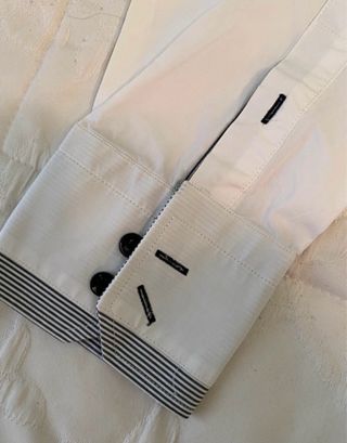 Camisa blanca manga larga