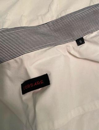 Camisa blanca manga larga
