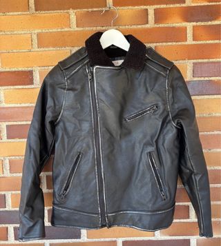 Abrigo niño Zara negro