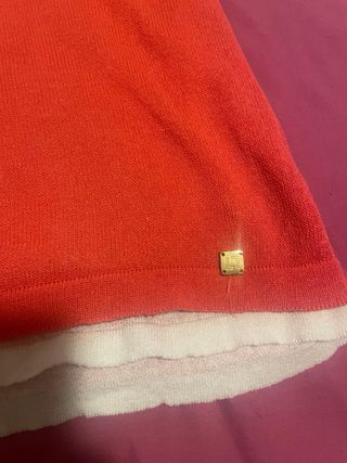 suéter punto Rosa coral