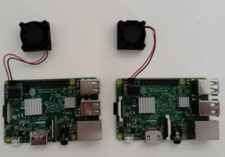 Raspberry Pi 3 con ventilador