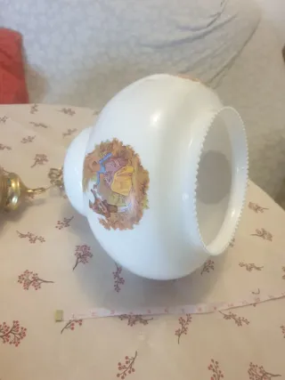 Lámpara de techo colgante de cristal