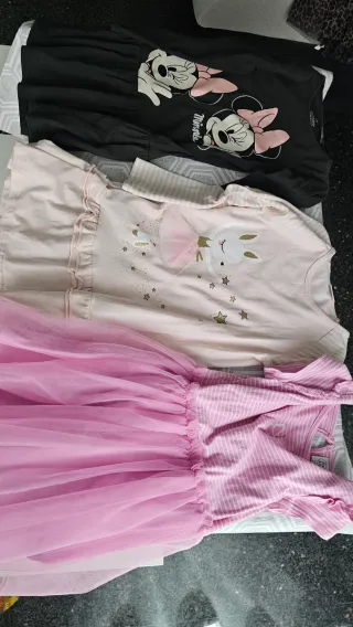 Confezione di 6 vestiti per bambina taglia 4-5