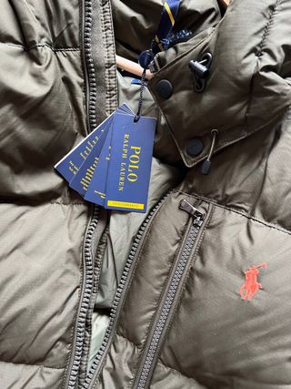 Chaqueta Plumífero Polo Ralph Lauren a estrenar.