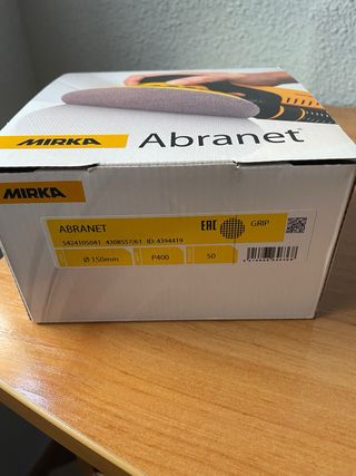 Lijas Mirka Abranet P400 y P80
