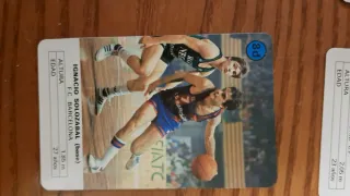 Juego Cartas Baloncesto ASES DEL BALONCESTO 1985