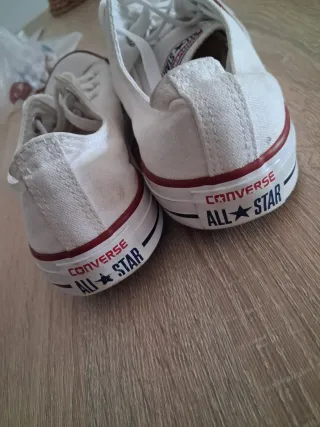 Converse All Star Blancas Talla 38
