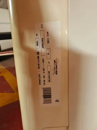 Farho Radiadores Emisores Térmicos Programables