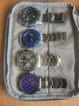 Collezione 8 Orologi Uomo + Astuccio