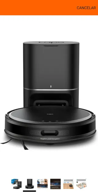 Robot aspirador y fregasuelos TP-Link Tapo