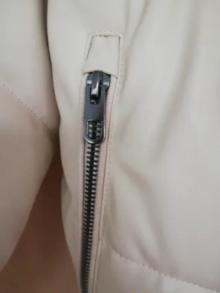 Cazadora Zara Beige Mujer Talla M